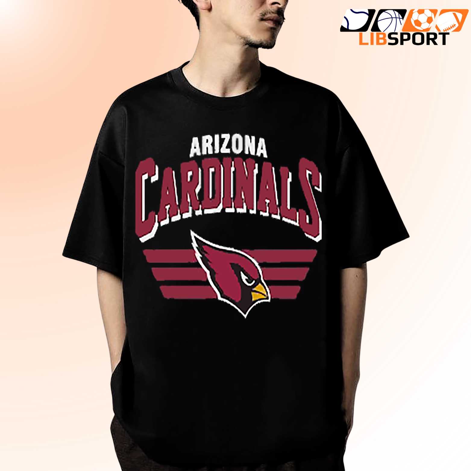 Arizona Cardinals Vintage T-Shirt, Nfl Football Graphic Tee For Game Day Fans